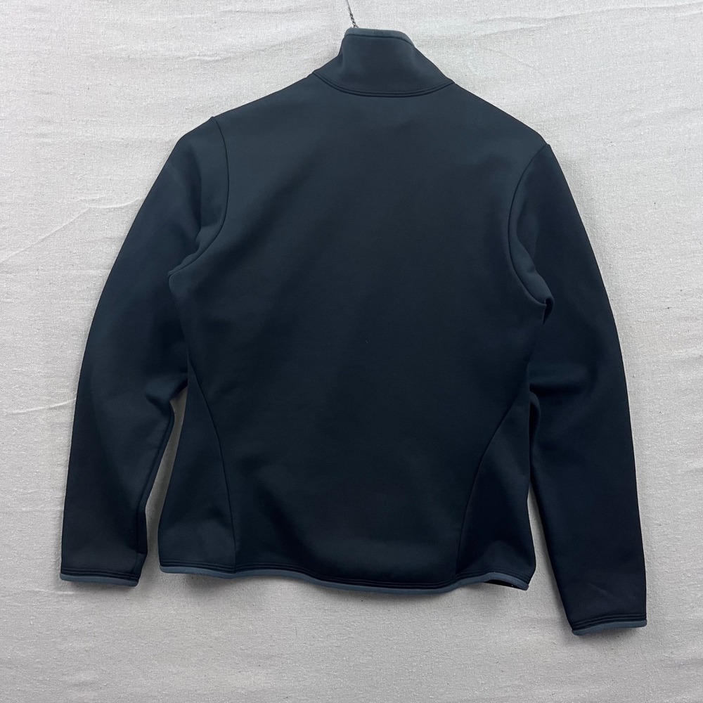 Arc'teryx Rho LT Pullover Med Black Polartec Power Stretch Quarter Zip Fleece - Picture 2 of 7